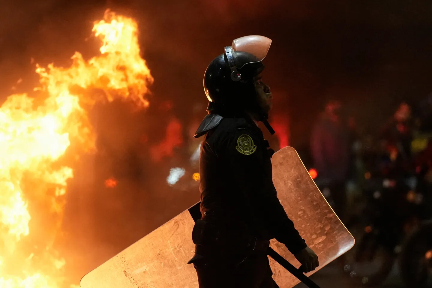 Peru enters second day of violent anti-government protests over corruption and new pension law