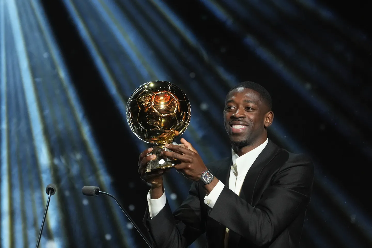 Dembele becomes first Black Muslim to claim the Ballon d’Or