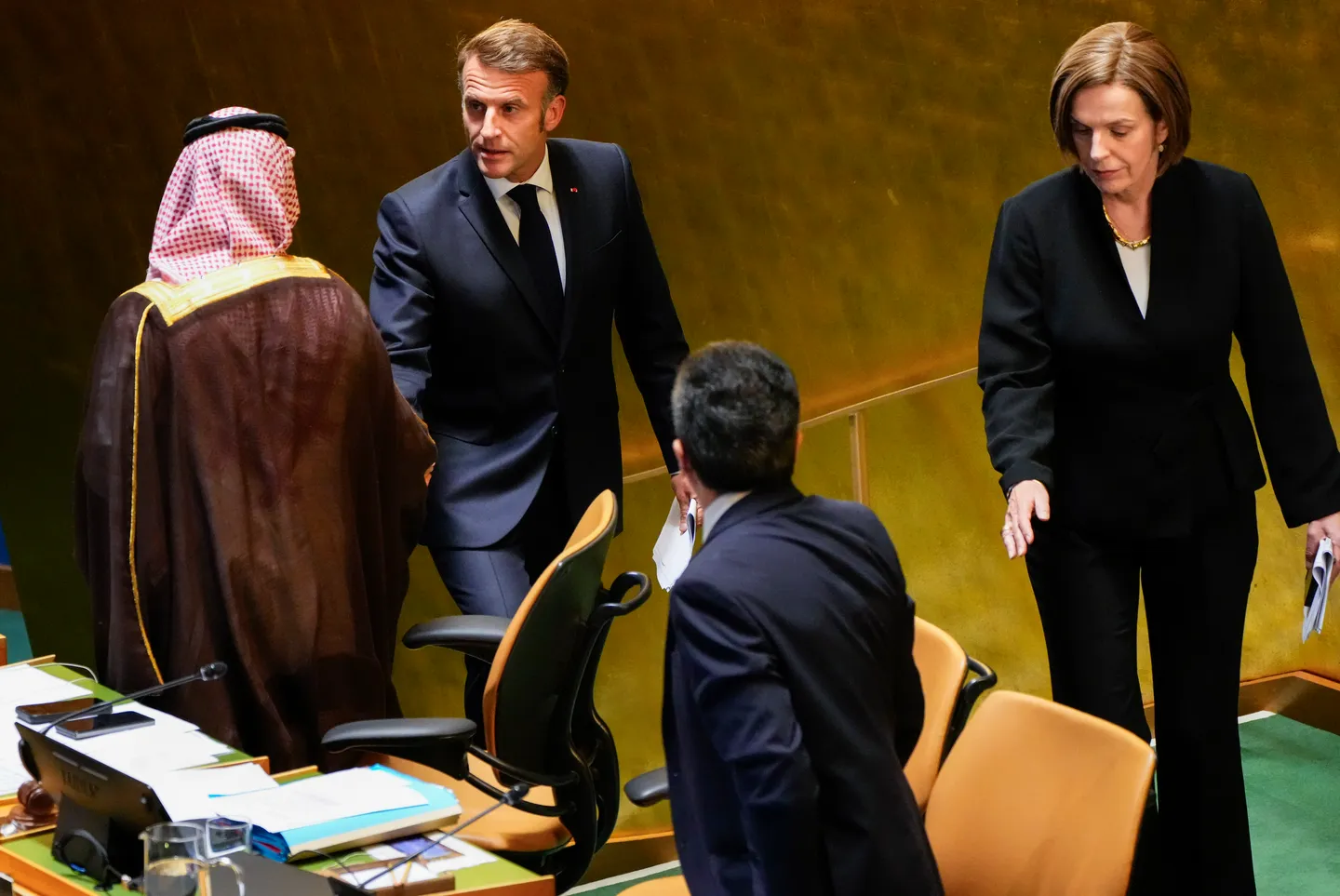 A Saudi-France summit at the UN, boycotted by Israel and the US, marks a win for Palestine