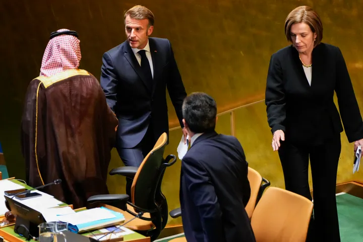 KTT Saudi-Prancis di PBB, yang dikecualikan oleh Israel dan AS, menandai kemenangan bagi Palestina