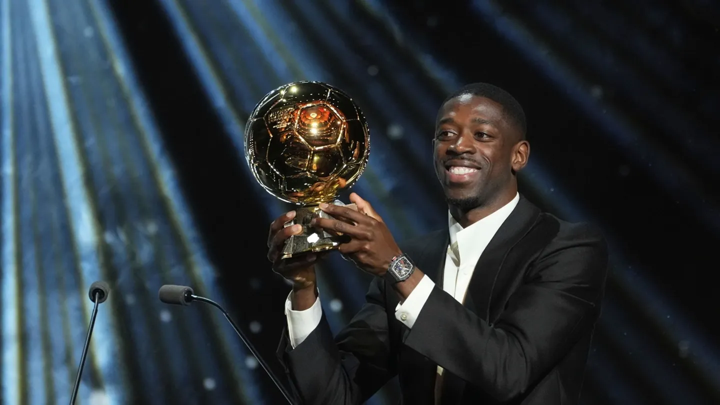 French and PSG star Ousmane Dembele wins Ballon d'Or 2025