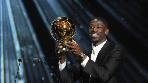 French and PSG star Ousmane Dembele wins Ballon d'Or 2025