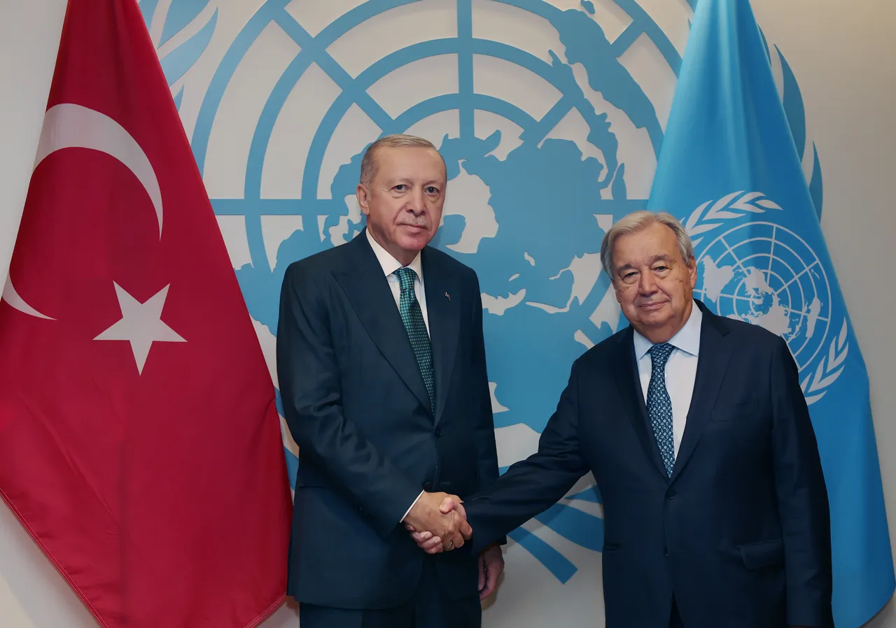 الرئيس أردوغان يبحث مع غوتيريش الاتفاق الأمريكي-الإيراني وقضايا دولية