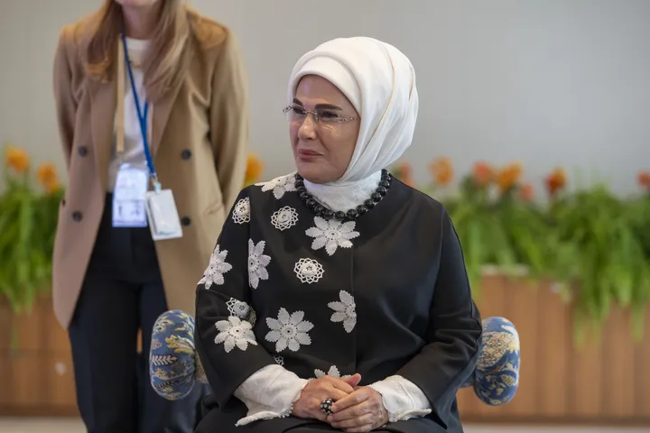 امن و انصاف کا راستہ مضبوط خاندانی روایات سے گزرتا ہے:ترک خاتون اول