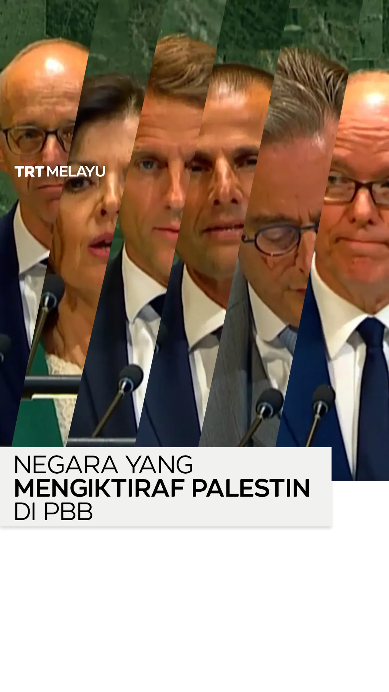 Enam negara iktiraf Palestin di PBB pada 22 September
