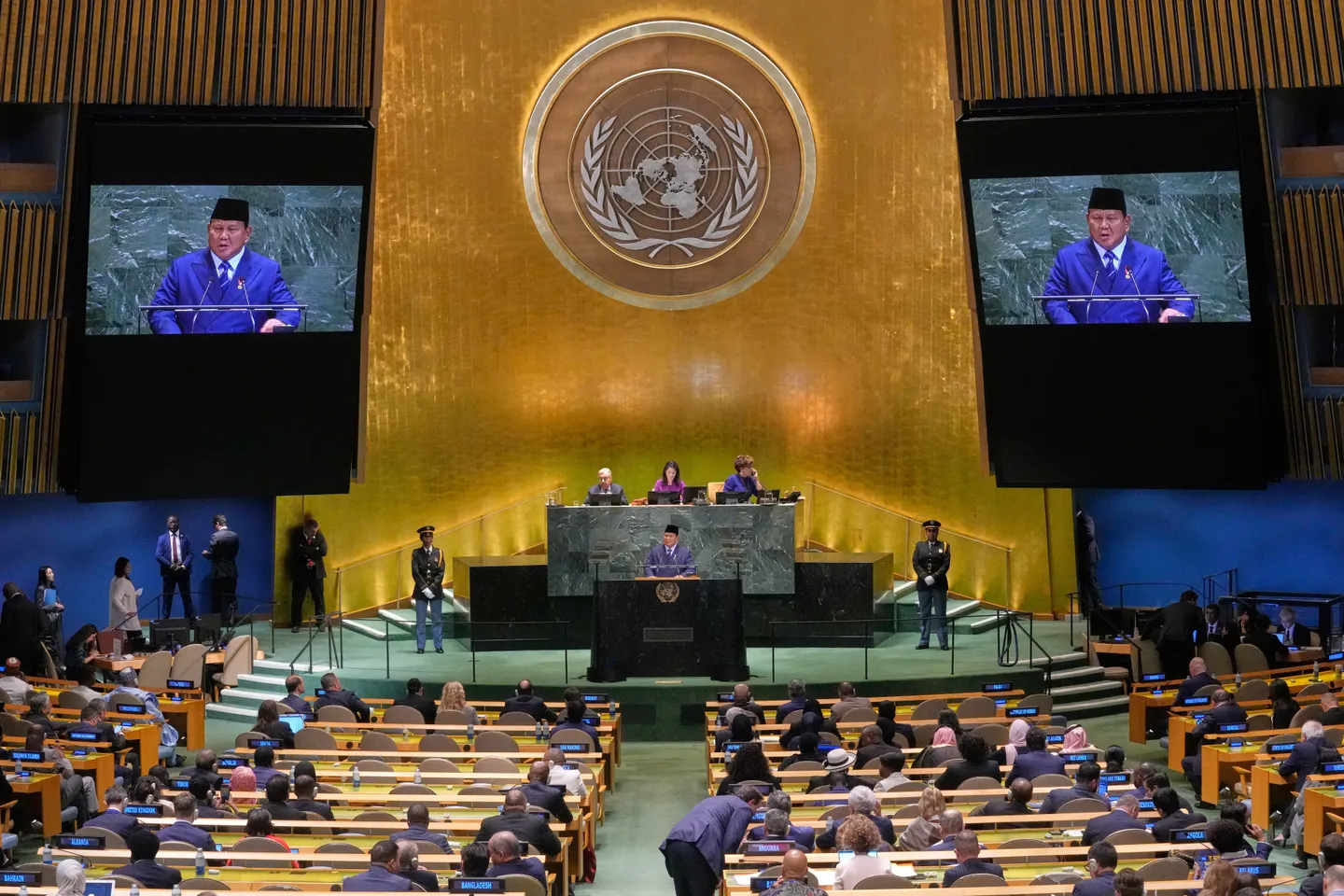 Di KTT PBB, Prabowo tegaskan pengakuan Indonesia pada Israel bergantung pada Palestina