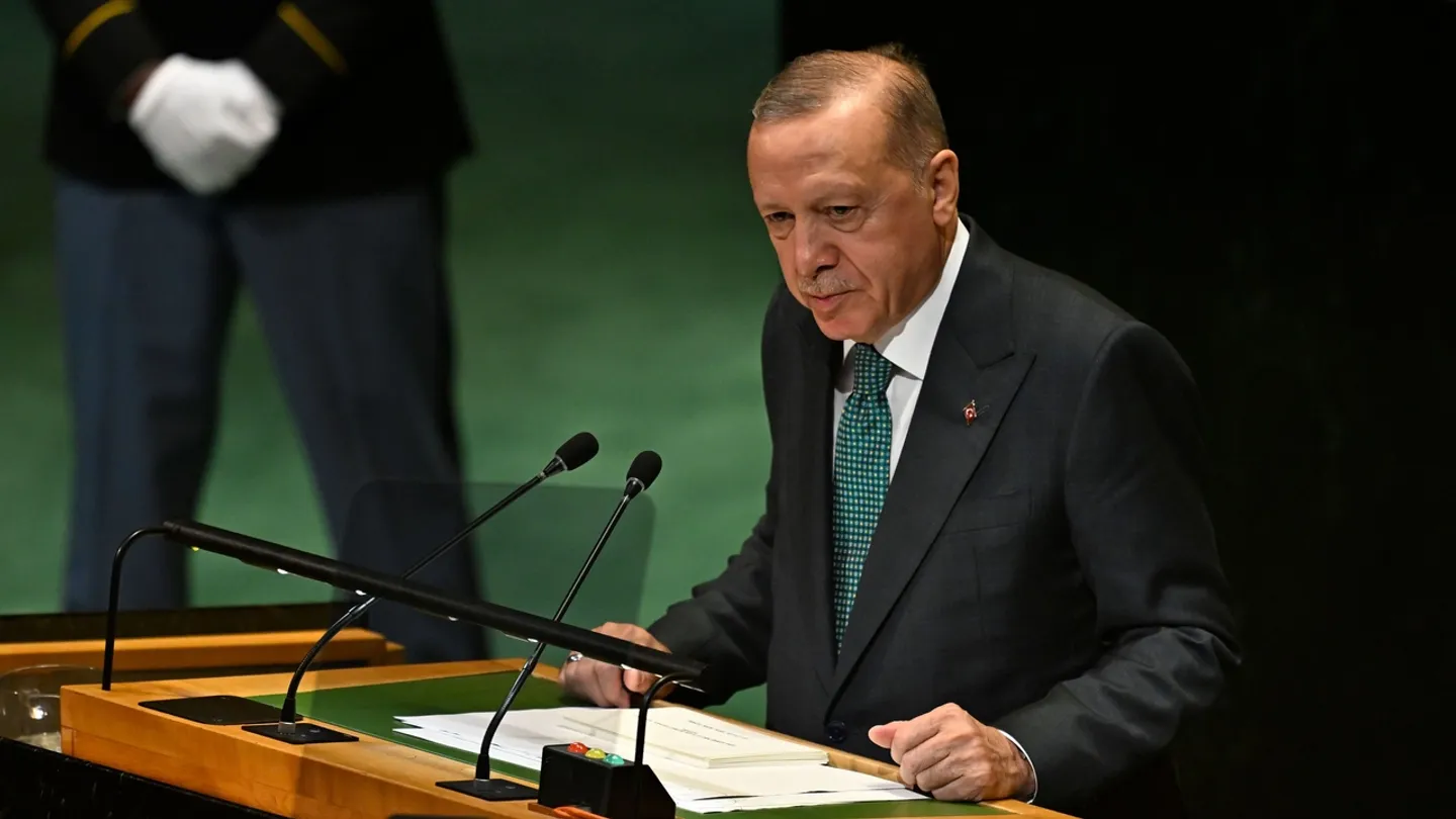 Erdogan at UNGA: 'There is no war in Gaza, this is genocide'