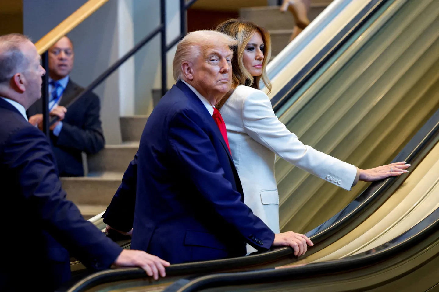 Trump's videographer may have triggered escalator stop — UN