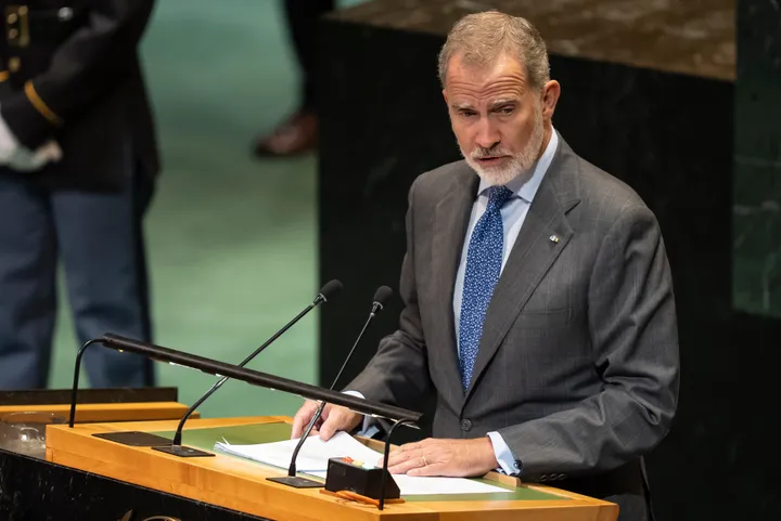 Rey Felipe VI de España alza su voz contra Israel en la ONU: “Detengan ya esta masacre”