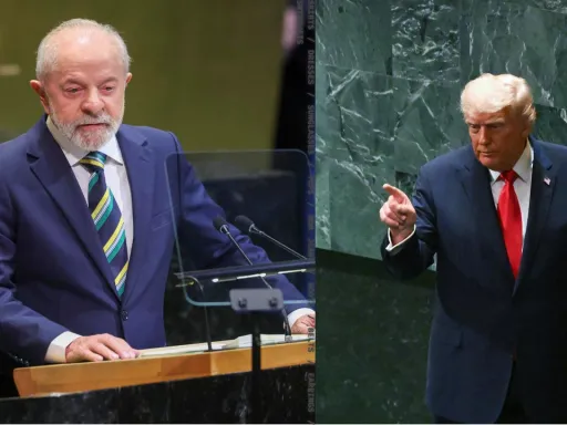 Trump anuncia reunião com o Presidente Lula da Silva num momento de relações tensas