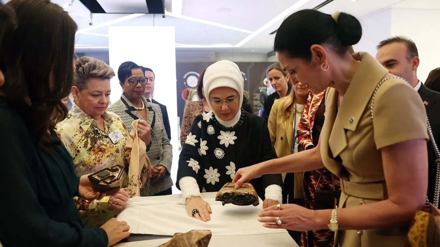 Äminä Ärdoğan Nyu-Yorkta Anadolu mirasın tanıttı