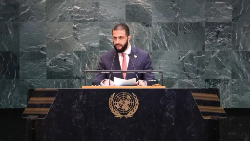 الشرع أمام الأمم المتحدة: أشكر تركيا.. ونصر سوريا يُحوّلها من مصدر أزمات إلى فرصة للسلام والاستقرار