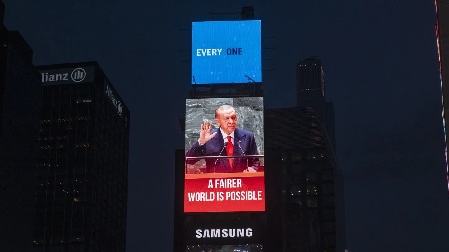 Kauli maarufu za Erdogan zarindima jijini New York