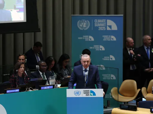 ארדואן בוועידת האקלים של האו"ם: נתח האנרגיה המתחדשת של טורקיה עולה על 60%