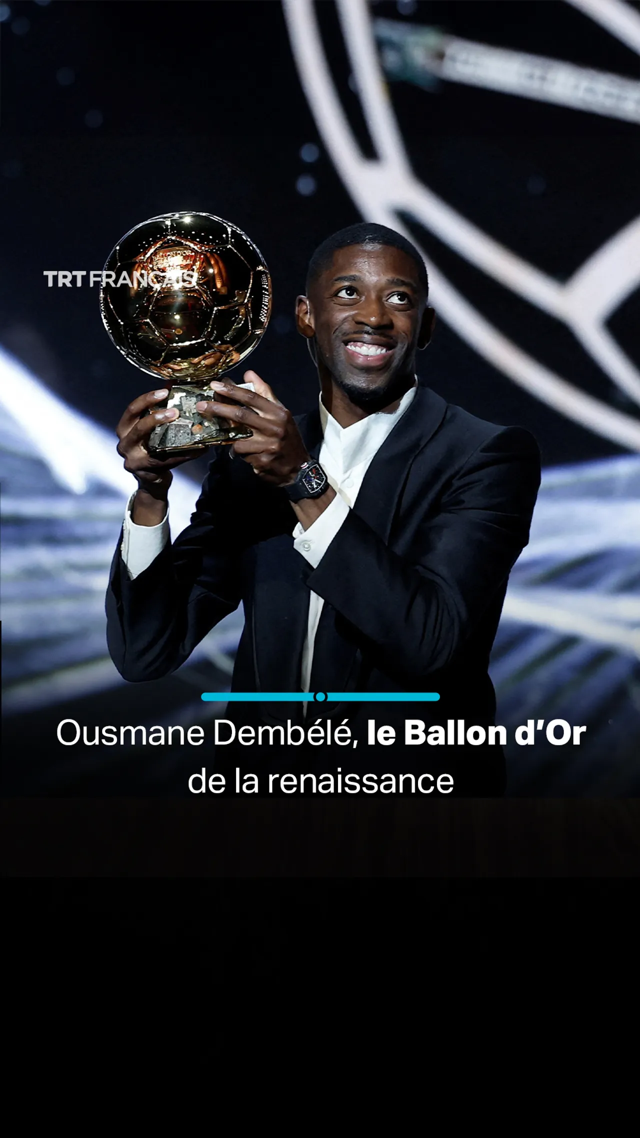 Ousmane Dembélé, le Ballon d’Or de la renaissance