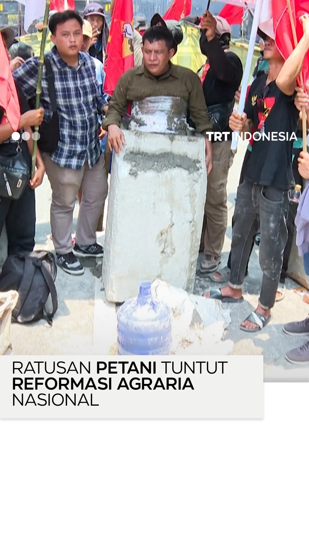 Para petani gelar unjuk rasa pada Hari Tani Nasional, desak reformasi agraria