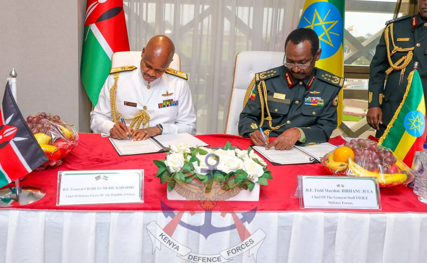 Itoobiya iyo Kenya oo 62 sano kadib cusboonaysiiyay heshiis iskaashi difaac