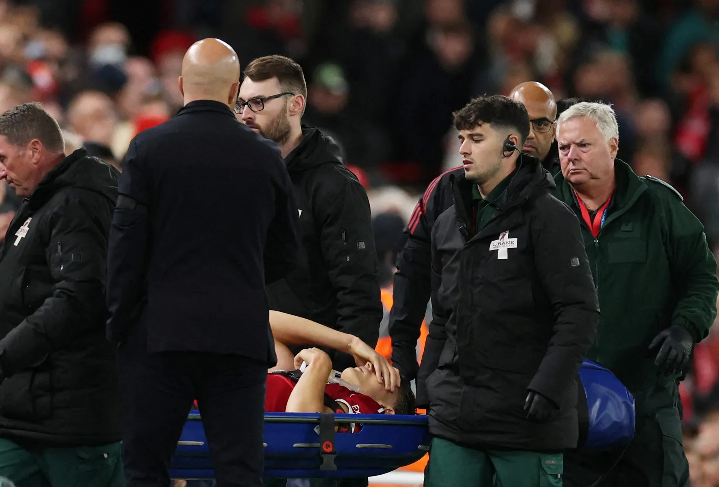 Liverpool confirms defender Leoni out of action for one year after ligament tear