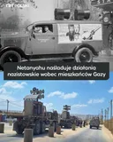 Netanyahu naśladuje działania nazistowskie wobec mieszkańców Gazy