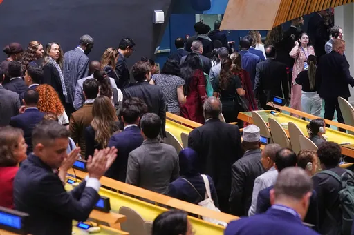 Netanyahu habla en la ONU ante una sala vacía tras la salida de delegados en protesta