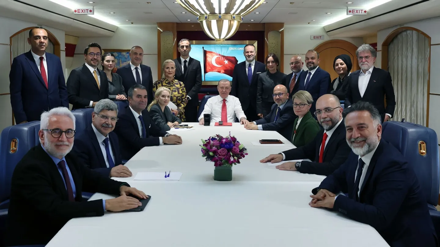 تشریح جزئیات سفر به آمریکا توسط رئیس‌‌جمهور اردوغان در جلسه با خبرنگاران