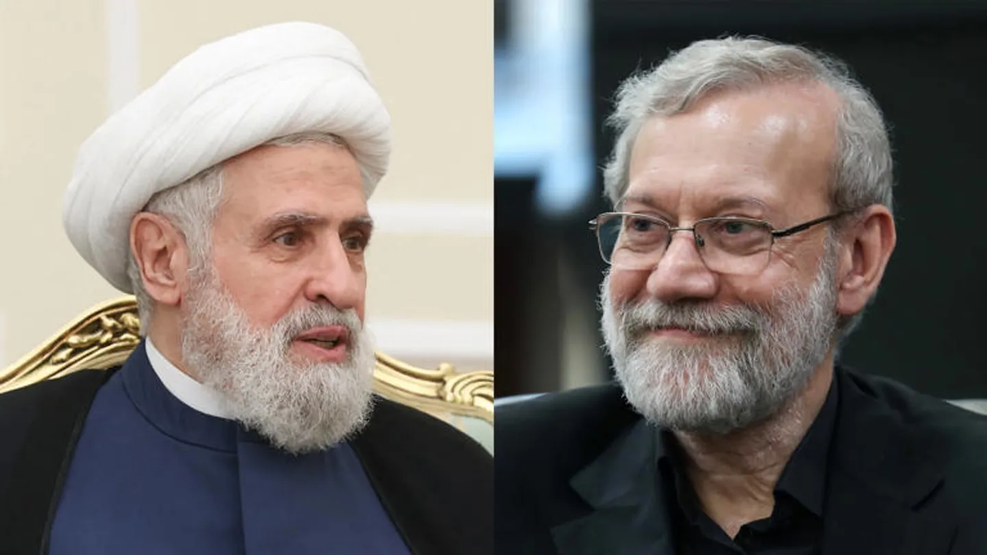 خلال لقائه لاريجاني في بيروت.. نعيم قاسم: مستعدون للتعاون مع كل من يواجه إسرائيل