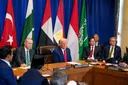 "Por una paz justa y duradera”: líderes globales apoyan el plan de Trump para alto el fuego en Gaza