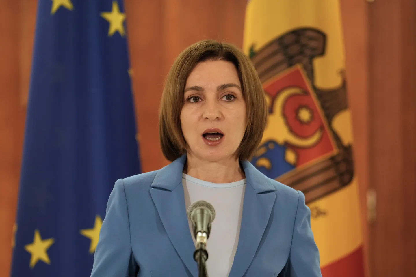 الثالث خلال 9 أيام.. رئيسة مولدوفا تندد باختراق مسيّرتين روسيتين أجواء بلادها