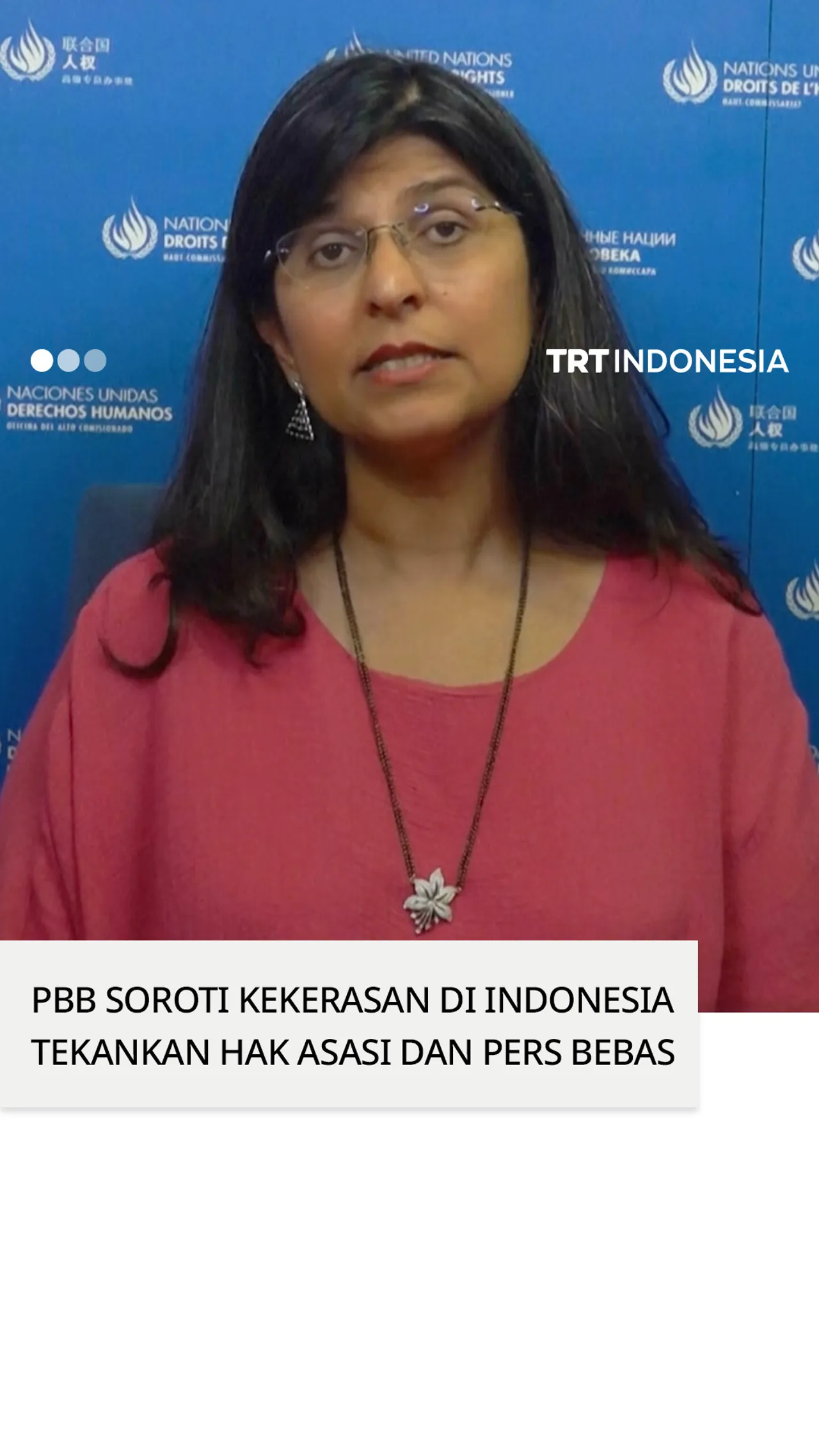 PBB soroti gelombang kekerasan di Indonesia, tekankan hak asasi dan kebebasan pers