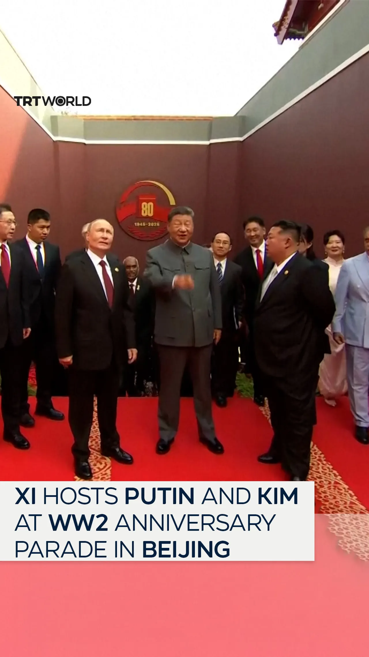 Xi hosts Russia’s Putin and North Korea’s Kim at WW2 anniversary parade