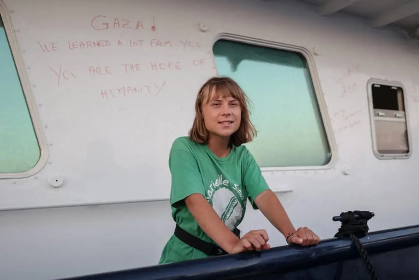Greta Thunberg: Cilj Globalne flotile za Gazu je kraj blokade, ne samo dostava pomoći