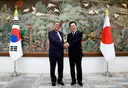首相石破茂と李大統領、釜山で最後の首脳会談を実施