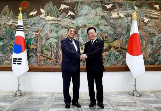 首相石破茂と李大統領、釜山で最後の首脳会談を実施
