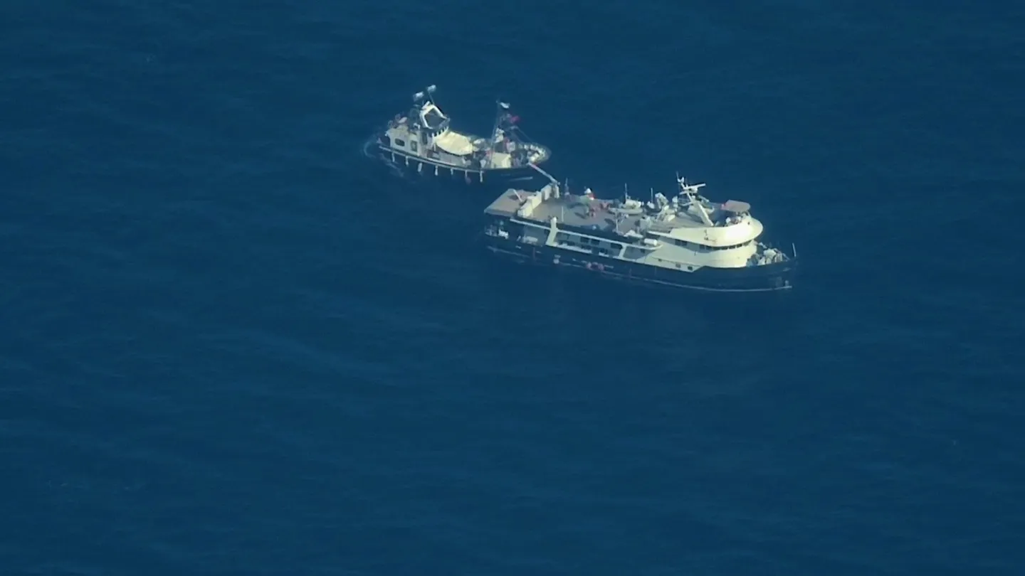 Турция спасает флотилию на пути в Газу