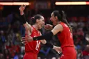 FIVB World Champ: Türkiye's women volleyball team secure historic semi-final spot after beating US