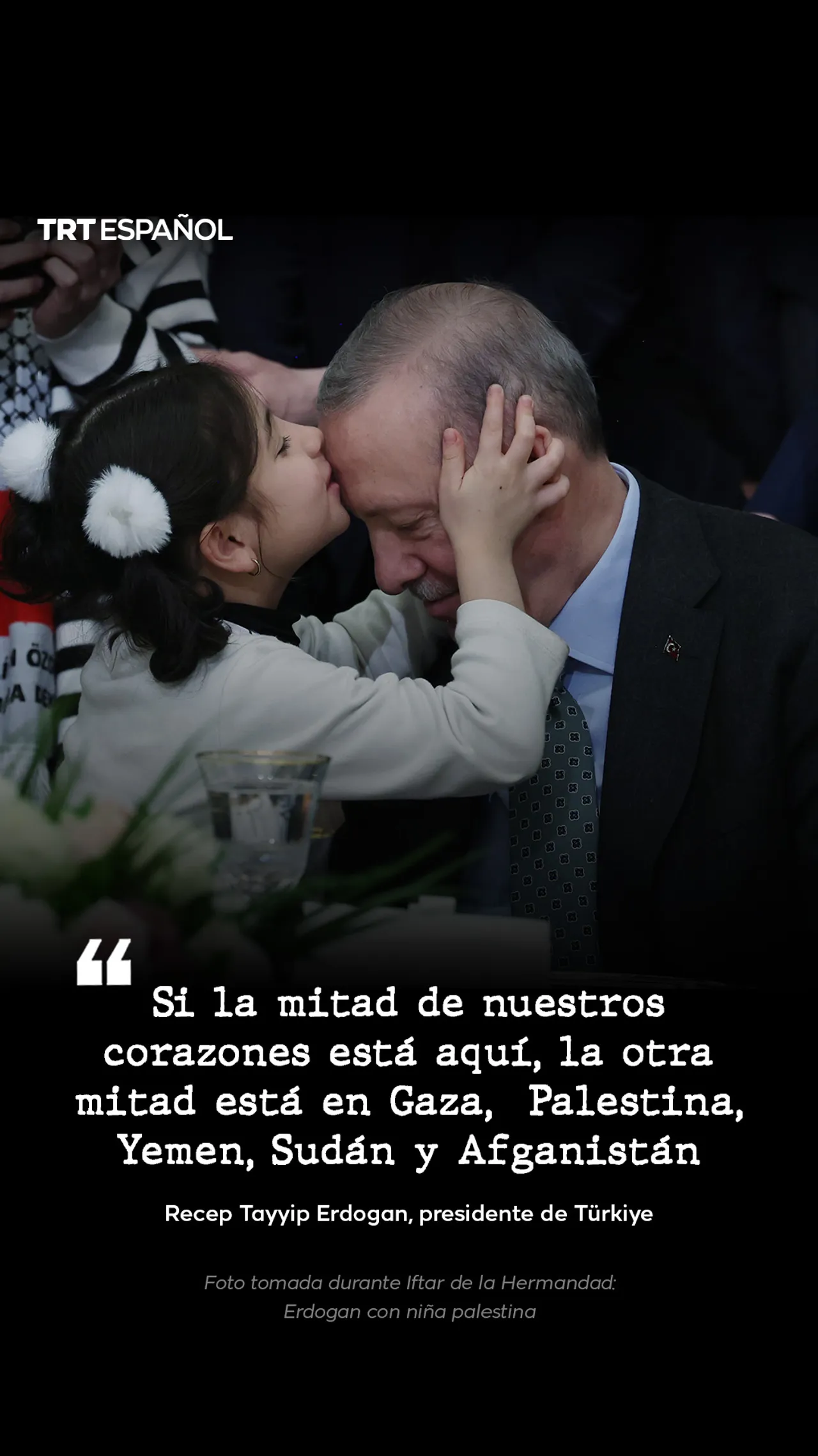 Presidente Erdogan en su dicurso del Mawlid