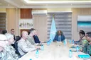 Madaxweyne Xasan Sheekh oo La Kulmay Taliyaha Cusub ee AFRICOM
