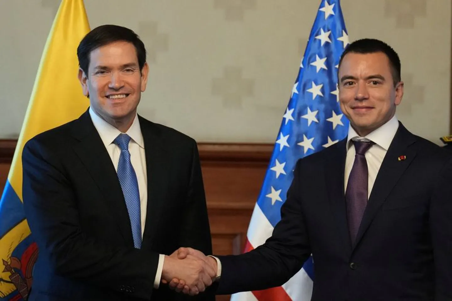 Rubio ramps up Ecuador support while calling Venezuela's Maduro 'fugitive of American justice'