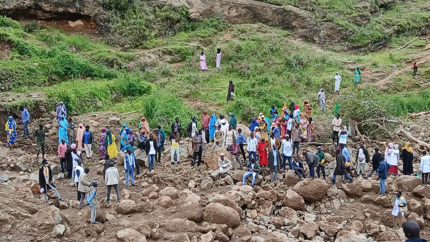 Sudan landslide: About 200 children died as rescue efforts continue - aid group
