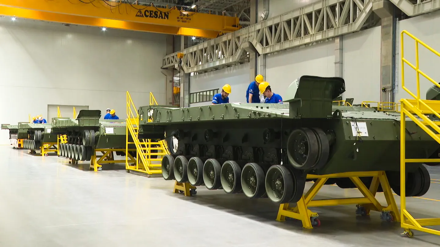 Започна масовното производство на турскиот тенк Алтај