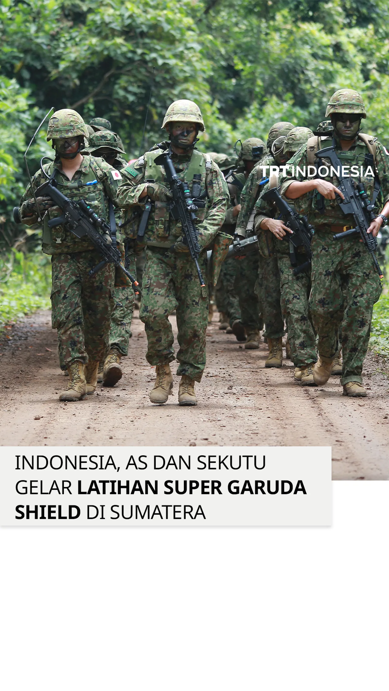 Indonesia, AS dan sekutu gelar latihan tahunan 'Super Garuda Shield'