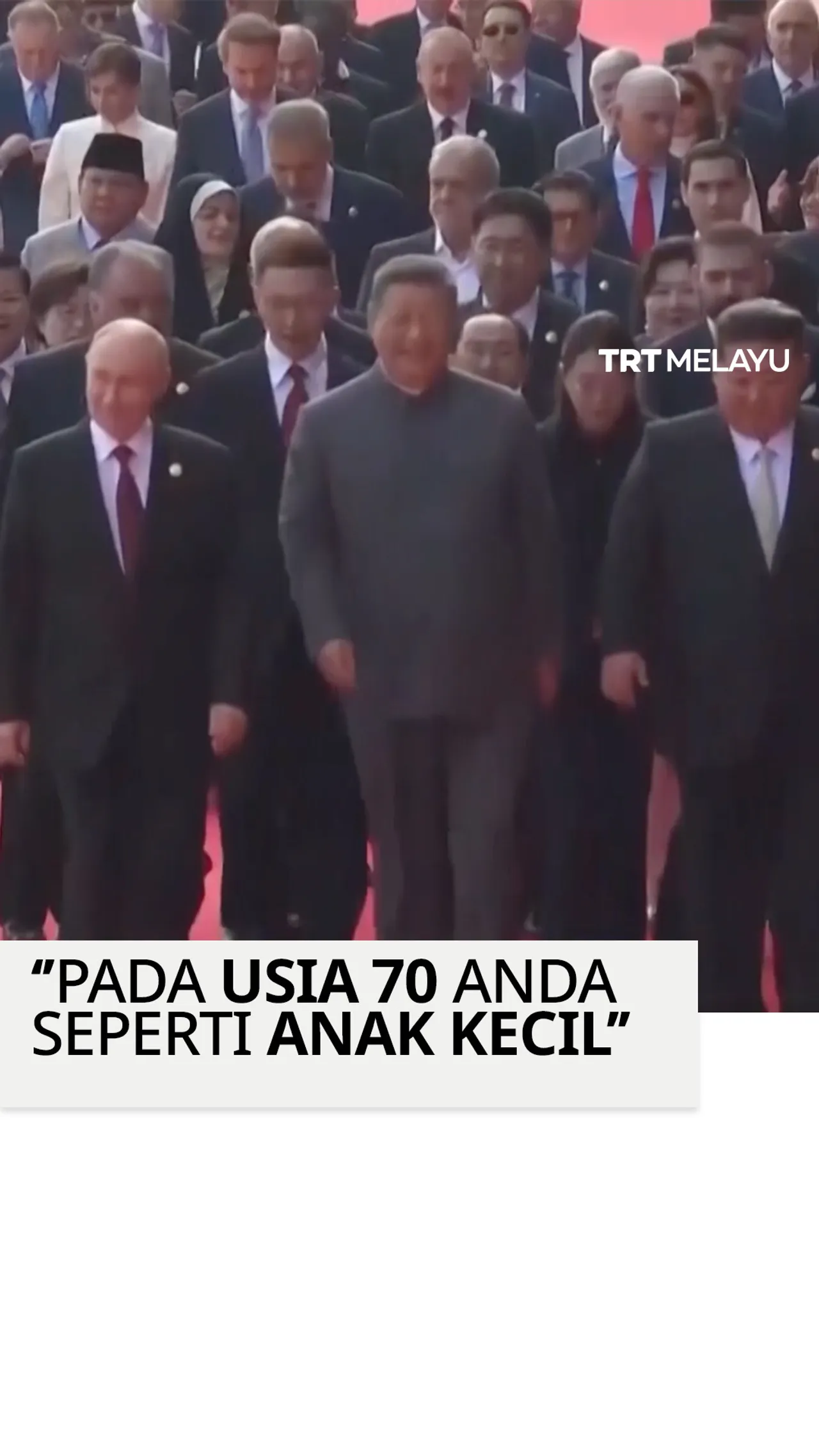 Suara Putin, Xi dirakam berbual tentang pemindahan organ dan penuaan