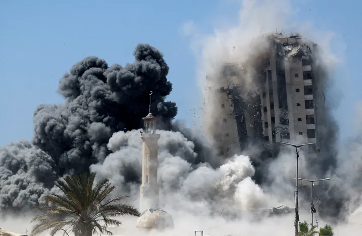 Bombardement de la Tour Mushtaha à Gaza : l’immeuble n’abrite que des civils, selon ses habitants