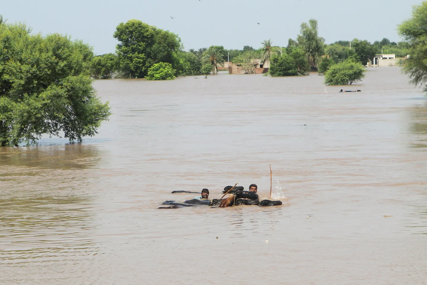 At least five killed as evacuation boat capsized in flood-hit southern Punjab, Pakistan