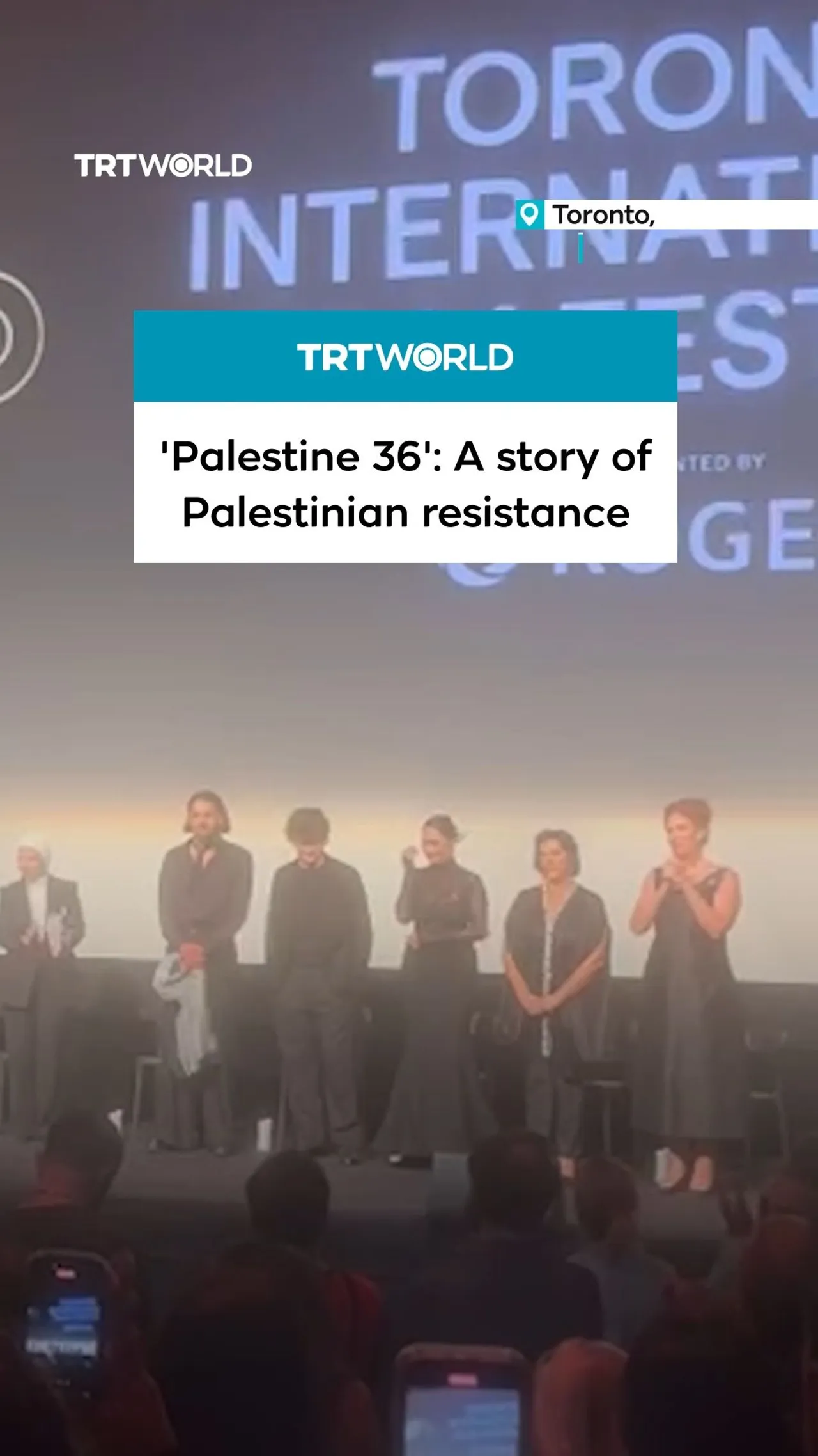 ‘Palestine 36’ premieres in Toronto with standing ovation and Oscar bid