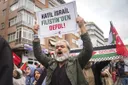 لكسر حصار غزة.. تظاهرات في إسطنبول دعماً لأسطول الصمود العالمي
