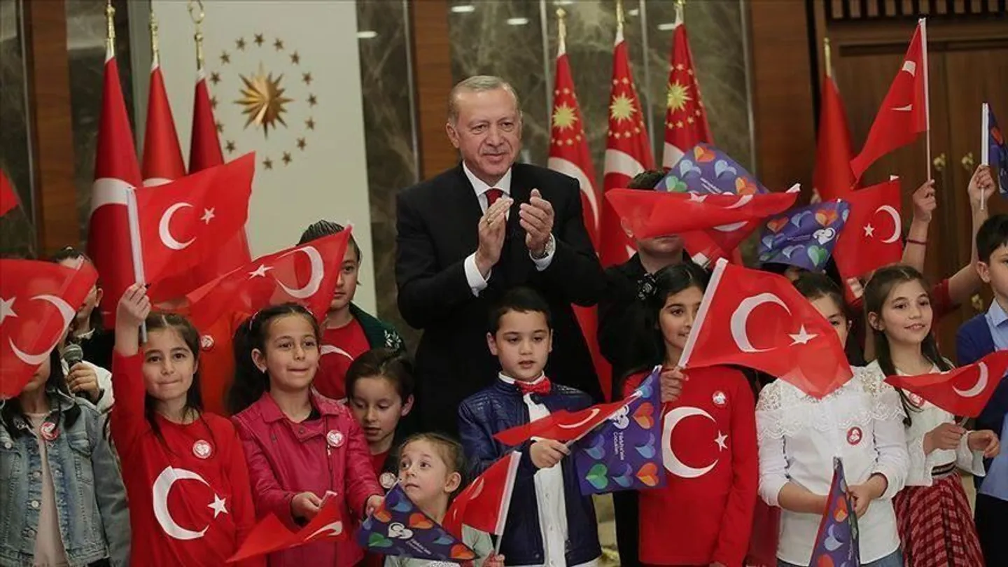 Türkiye's Erdogan signs convention to safeguard children's rights in the digital world