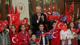 Türkiye's Erdogan signs convention to safeguard children's rights in the digital world