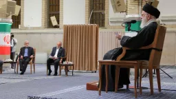 دیدار علی خامنه‌ای با رئیس‌جمهور و هیئت وزیران ایران