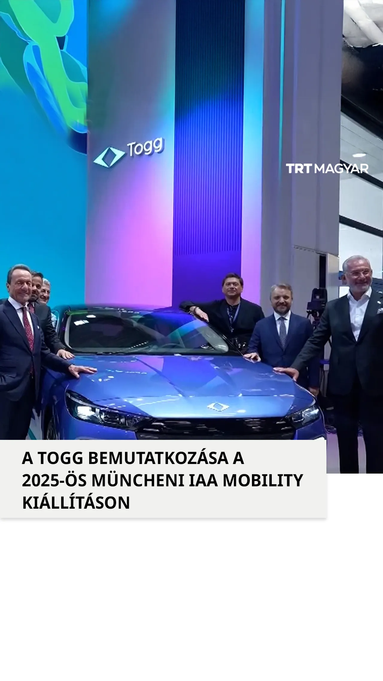 A Toggot a müncheni IAA Mobility 2025 szakkiállításon mutatták be